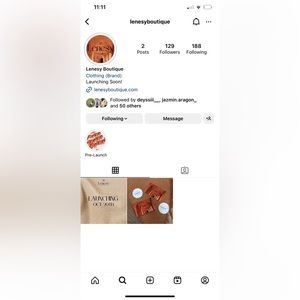 Lenesy Boutique launched today!!! Share and support!! Link in IG bio!!